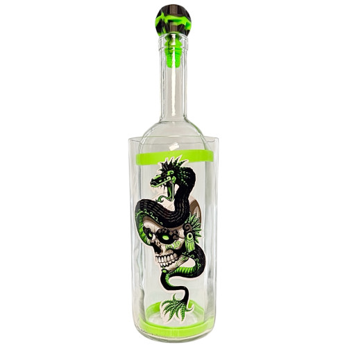 Водный бонг для курения из стекла «Snake Skull»