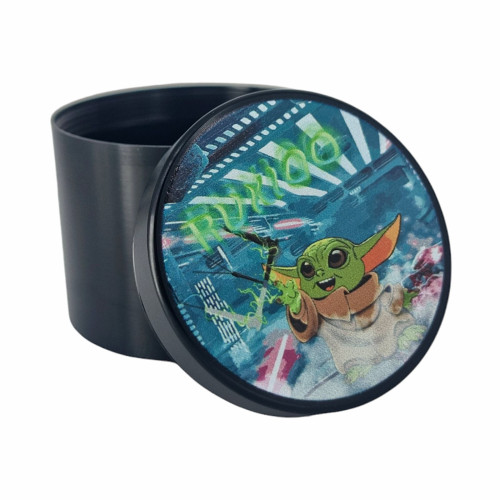 Набор для курения травы с трубкой из 5 предметов "Rukioo - Yoda"