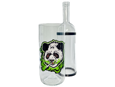 Бонг - Воднік для куріня з скла "Weed Panda"