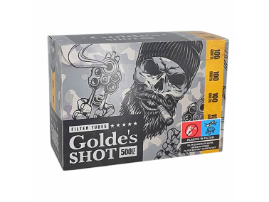 Гильзы для набивки сигарет 500 Golde's Shot - 8мм