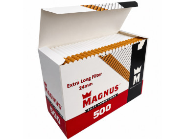Гильзы для сигарет Magnus Extra Long 500 (24мм)