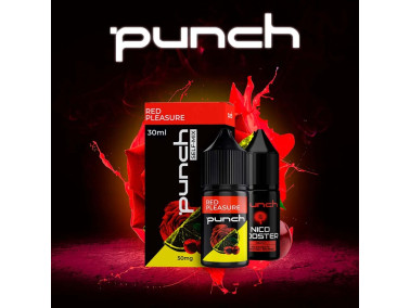 Набор для самозамеса Punch Red Pleassure 30 мл 50 мг со вкусом вишни, розы и лимона