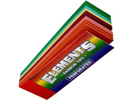 Картонные фильтра для самокруток Elements Raibow Tips (50 шт)
