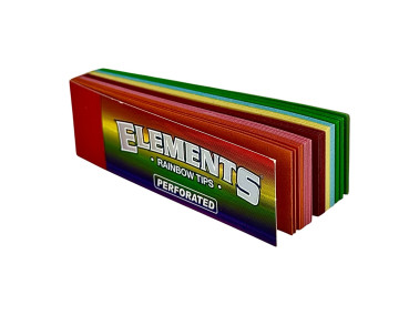 Картонні фільтри для самокруток Elements Raibow Tips (50 шт)