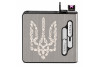 Портсигар с USB зажигалкой и автоподачей сигарет "Герб" (16)
