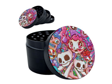 Набір для куріння з балером Pink Skull