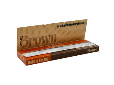 Папір для самокруток DARK HORSE BROWN WOOD UNBLEACHED