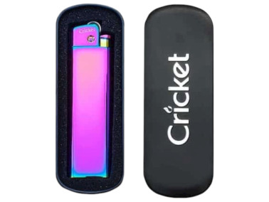 Зажигалка Cricket Deluxe металл турбо Chameleon
