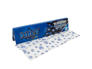 Папір для самокруток JUICY JAY’S Blueberry KING SIZE SLIM зі смаком чорниці