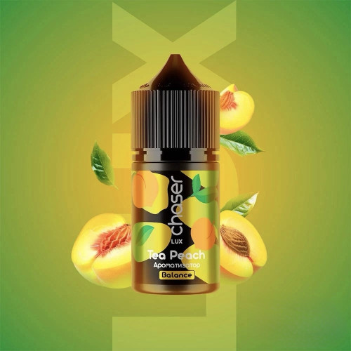 Набор для самозамеса Chaser Lux Tea Peach 65 мг 30 мл со вкусом персикового чая