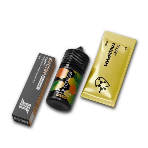 Набор для самозамеса Chaser Lux Tea Peach 65 мг 30 мл со вкусом персикового чая