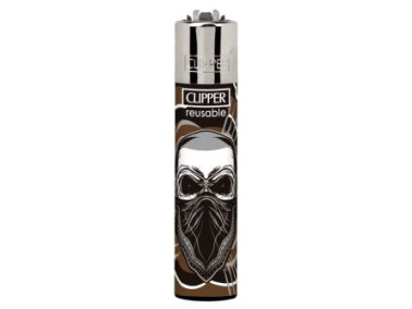Зажигалка Clipper Classic "Astro Skulls" #2