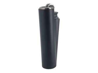 Зажигалка Clipper Mini Metal Case Black в металлическом чехле 