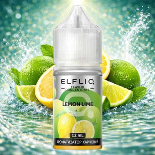 Набор для самозамеса Elf Liq Lemon Lime 30 мл 50 мг со вкусом лимона и лайма
