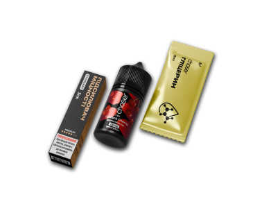 Набор для самозамеса Chaser Lux Currant Cherry 50 мг 30 мл со вкусом смородины и вишни