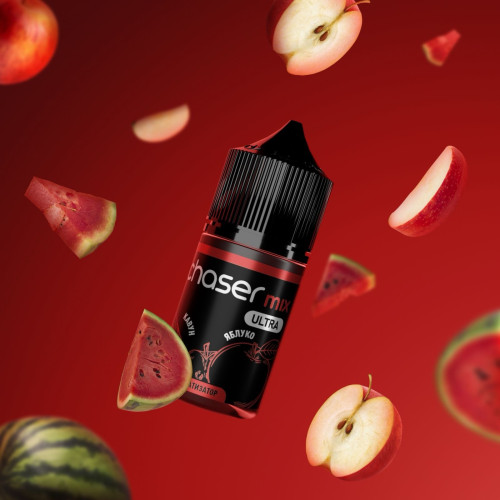 Набор для самозамеса Chaser Mix Watermelon Apple 50 мг 30 мл со вкусом арбуза и яблока