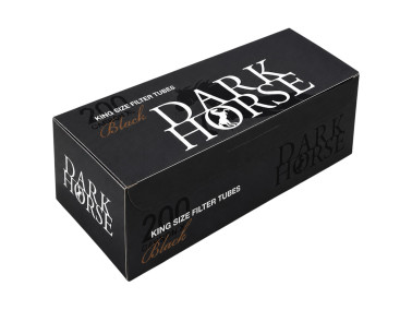 Гильзы для сигарет Dark Horse Carbon Black King Size 200 шт 24 мм