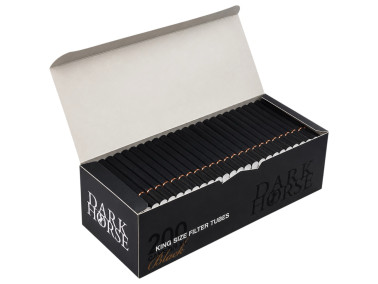 Гильзы для сигарет Dark Horse Carbon Black King Size 200 шт 24 мм