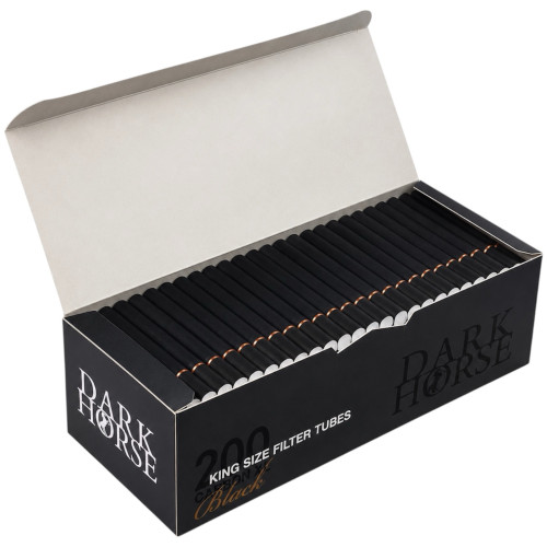 Гильзы для сигарет Dark Horse Carbon Black King Size 200 шт 24 мм