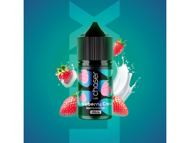 Набор для самозамеса Chaser Lux Strawberry Cream 65 мг 30 мл со вкусом клубничного крема