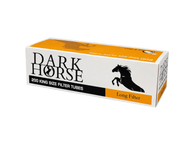 Гильзы для сигарет Dark Horse Long Filter 200 шт 20 мм
