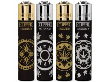Зажигалка Clipper Classic "Hemp"
