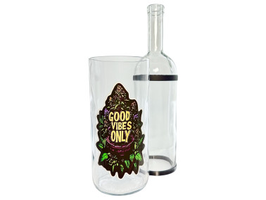 Водний бонг для куріння «Good Vibes Only» 