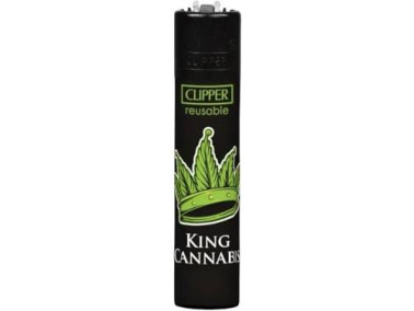 Зажигалка Clipper mini "Weed King" #2