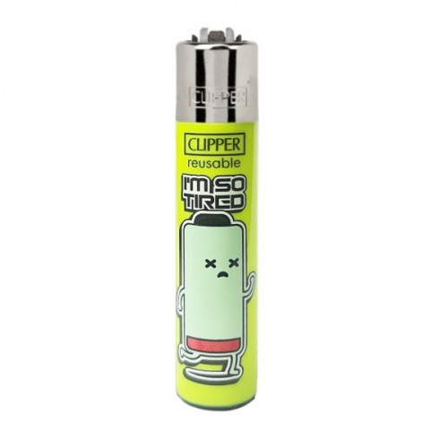 Зажигалка Clipper Classic Mood Mode Series Yellow