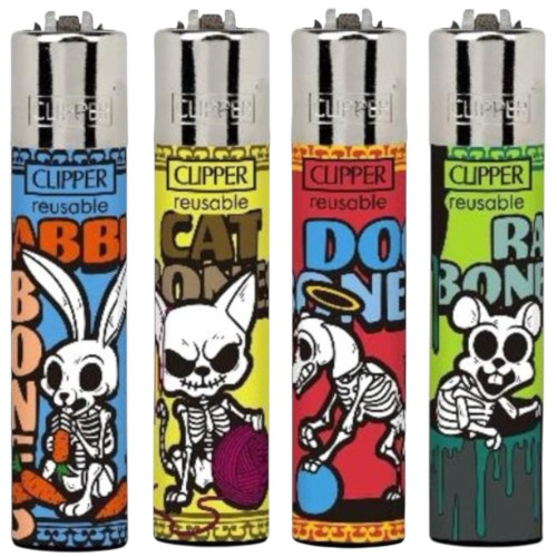 Зажигалка Clipper Classic Pet to the Bone