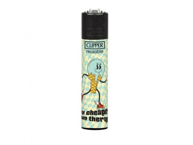 Зажигалка Clipper Classic Ice Cream Cone Blue