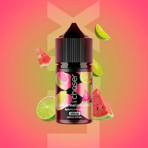 Набор для самозамеса Chaser Lux Watermelon Lime 65 мг 30 мл со вкусом арбуза и лайма