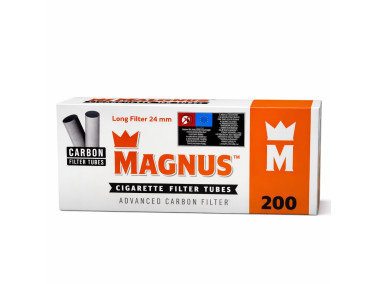 Гильзы для сигарет Magnus Carbon 200 (24мм) с углем