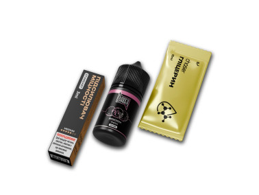 Набор для самозамеса Chaser Black Sherbet 30 мл 50 мг со вкусом фруктовой щербет с пряностями