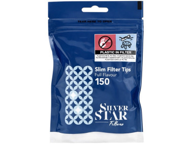 Фильтры для самокруток Silver Star 6х15мм (150шт)