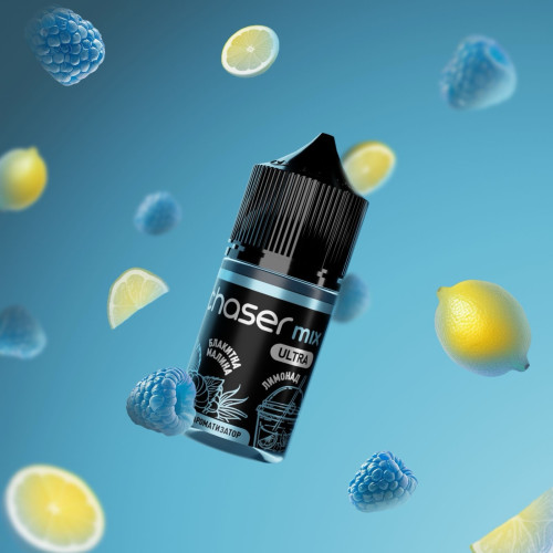 Набор для самозамеса Chaser Mix Blue Raspberry Lemonade 50 мг 30 мл со вкусом лимонада с голубой малины