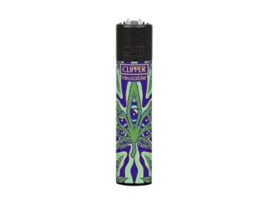 Зажигалка Clipper Classic Leaves Hemp #4