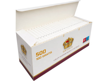 Гильзы для сигарет с белым фильтром TOPGILZA White 500шт