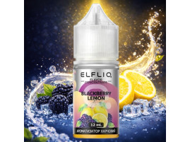 Набор для самозамеса Elf Liq Blackberry Lemon 30 мл 50 мг со вкусом ежевики с кислинкой лимона