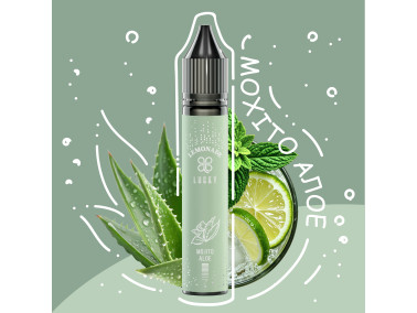 Набор для самозамеса Lucky Mojito Aloe Cucumber Lemonade 30 ml 65 mg (Мохито Алоэ Огурец Лимонад)