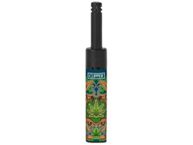 Зажигалка Clipper Tube Mini Weed Shields #4