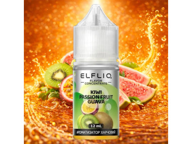 Набор для самозамеса Elf Liq Kiwi Passion Fruit Guava 30 мл 50 мг со вкусом киви, маракуи и гуавы
