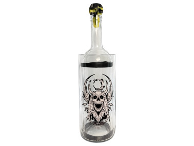 Воднік для куріня з скла «Demon Skull»