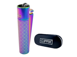 Запальничка метал Clipper Display Ice
