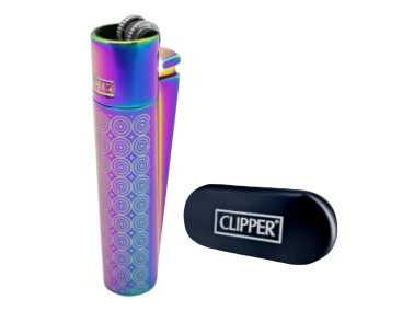 Зажигалка Clipper металл Clipper Display Ice