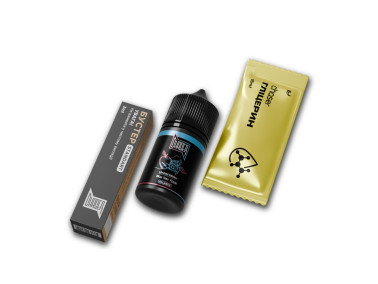 Набор для самозамеса Chaser Black Blue Raz Apple 30 мл 50 мг со вкусом голубой малины и яблок