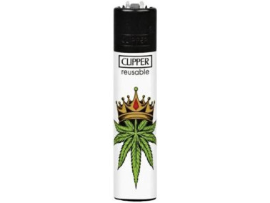 Зажигалка Clipper mini "Weed King" #3