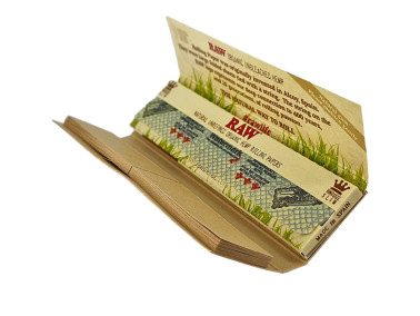 Папір для самокруток + фільтра RAW Connoisseur King Size Organic Hemp