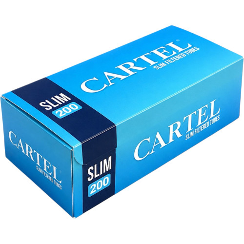 Гильзы для сигарет Cartel Slim Blue 6.5 200 шт
