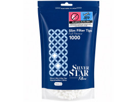 Фильтры для самокруток Silver Star 6х15мм 1000шт
